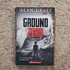 Scholastic Ground Zero Hardcover - Black and Red